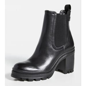 Veronica Beard Winnie Chelsea Boots Black 6.5 NWO